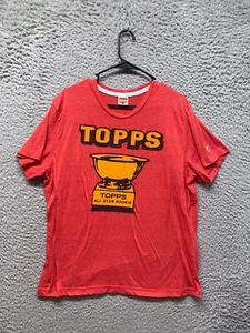 Topps Hommage Shirt Herren Large Rot Unisex Tri-Blend T-Shirt Rundhals Vintage SS - Bild 1 von 11