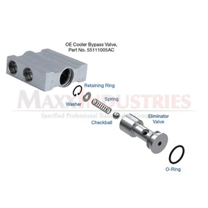 42RLE 45RFE 545RFE 68RFE Thermal Bypass Eliminator Kit Sonnax 72760-02K - Picture 1 of 3