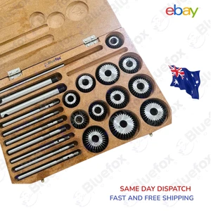 Valve Seat & Face Cutter Set 12 Pcs Set For Vintage Cars & Bikes - Picture 1 of 5