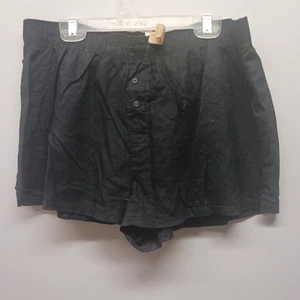 PINK Victoria's Secret Black  Sleepwear Pull-On  Shorts Womens Size Small - Picture 1 of 3