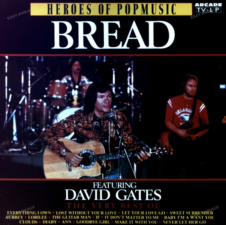 Bread Featuring David Gates - The Very Best Of LP (VG) .* - Image 1 of 1
