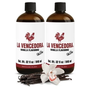 La Vencedora Mexikanische Vanille Natürliches Aroma - 32oz - 2er Pack - Vegan, Glutt... - Bild 1 von 6