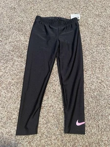 Girls Nike Black Leggings size 6 - Picture 1 of 1