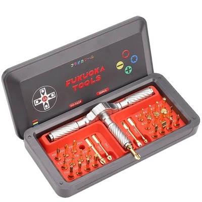 Screwdriver Set Precision Ratcheting Screwdriver Set 30 in 1 Ratchet Bit Set - Image 1 of 4