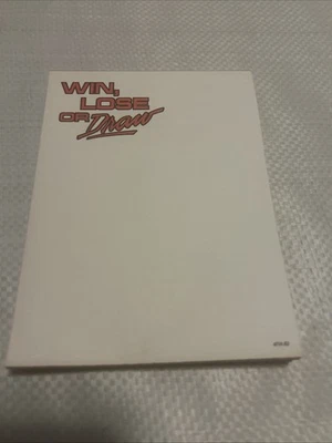 Juego de mesa ganar, perder o dibujar - Almohadilla de puntuación / dibujo - Repuesto Foto 1 de 2