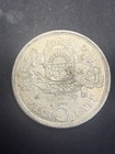 1929 5 Lati Latvia silver  lot 1862