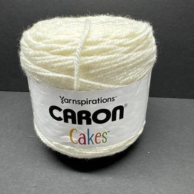 Hilo CARON CAKES, Acrílico/Lana Blanco Azúcar en Polvo, Nuevo Foto 1 de 4