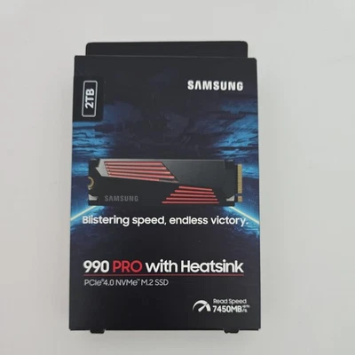 Samsung 990 PRO 2 ТБ PCIe 4.0 NVMe SSD с радиатором | новый - Изображение 1 из 2