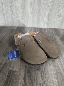 Birkenstock Boston BS plantare morbido tortora taglia 42 - Foto 1 di 10