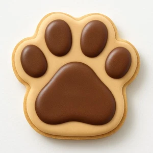Large Dog Cat Paw Cookie Cutter Metal Freshies Pet Animal Shelter Treats - Picture 1 of 8