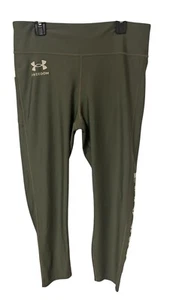 Leggings Under Armor Verde Ejército LIBERTAD/BANDERA AMERICANA Talla L Leggings al Tobillo - Imagen 1 de 7