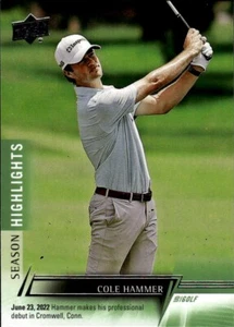 2024 Upper Deck Golf Cole Hammer #98 - Picture 1 of 2