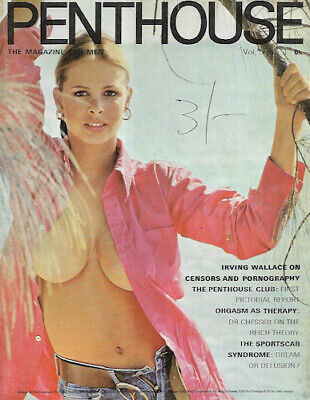Vintage Penthouse Magazine Volume 5 Number 1. 1969 • 30.22£