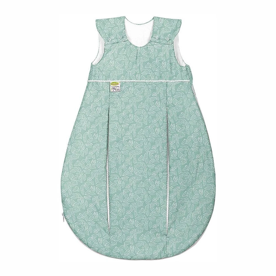 Odenwälder 1643 primaklima Baumwoll-Schlafsack White Leaves Deep Forest Größe 70 - Bild 1 von 1