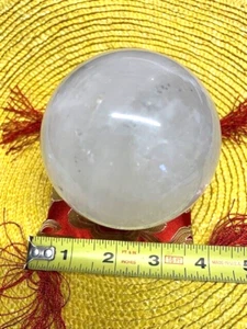 Crystal Ball 3 1/2 Inch Natural C-1006 - Picture 1 of 3