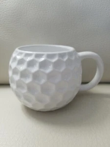 Golf Ball Mug Coffee Cup Golfer Gift Desktop Pencil Holder - Picture 1 of 7
