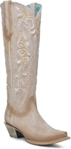 BOTAS VAQUERAS ALTAS CORRAL SEÑORA ARENA/PERLA A4739 - Imagen 1 de 3