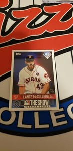 2020 TOPPS ON-DEMAND SET 8 MLB THE SHOW CARD PR 824 ASTROS LANCE MCCULLERS #18