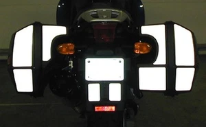 Side Bag Reflective Tape Kit for BMW K1200RS by Moto Equip  - Picture 1 of 2