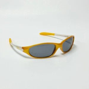 Boy's Children XLoop Yellow & White Sunglasses with Black Lens #2035 - Picture 1 of 3