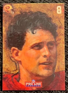 1993 Pro Line Profiles #608 Steve Young - Foto 1 di 2
