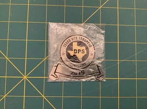 Texas DPS Troopers Foundation Magnet 2019 Silver Black New 2.5” X 3” - Picture 1 of 3