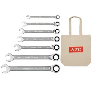 Kyoto Machine Tools (KTC) Ratchet Combination Wrench Set (7-Piece Set) w - Picture 1 of 1
