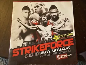 StrikeForce MMA Heavy Artillery Program + #d Survey RARE St Louis Overeem UFC - Picture 1 of 4