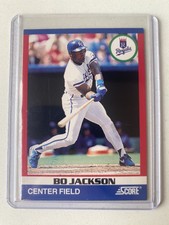 Bo Jackson Kansas City Royals #2 1991 Score Super Star