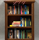 4 Random Bookshelf Books 1:12 Scale Dollhouse Miniature Books