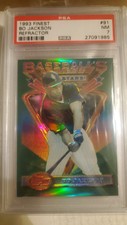 PSA 7 1993 Topps Finest Refractor Bo Jackson Chicago White Sox 91
