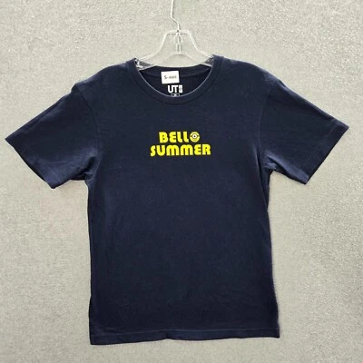 Camiseta Minion Mujer Top XS Azul Uniqlo Despicable Me Bell Verano Gráfico Foto 1 de 4