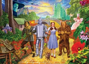 Jigsaw Puzzle Entertainment The Wizard of Oz Yellow Brick Road 1000 piece NEW - Picture 1 of 1