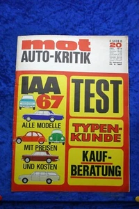 Mot 20/67 IAA 1967 Special Issue Caravan 1968 VW 1500 - Picture 1 of 2
