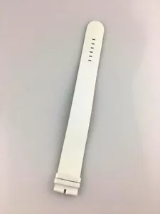 CINTURINO OROLOGIO MOSCHINO DONNA 20MM NEW OLD STOCK BIANCO PELLE - Picture 1 of 2