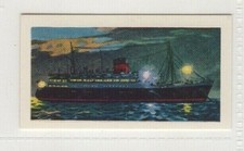 Do You Know Trade Card 1963. Lights for a ship anchored at night