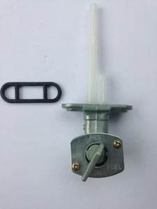 UNIVERSAL MOTORCYCLE 34mm FITTING PETROL FUEL TAP FITS YAMAHA PETCOCK LONG NECK - Bild 1 von 1