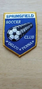Springfield Soccer Club Delco Penna football patch Pennsylvania PA - Picture 1 of 4