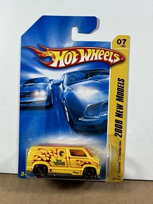 Dodge Van Hot Wheels 2008 nuevos modelos personalizados 77 muy buen estado Foto 1 de 4
