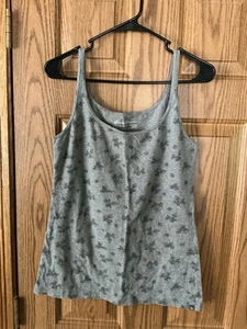 Eddie Bauer Tanktop mittelgrau mit Tannenzapfen sehr guter Zustand - Bild 1 von 12