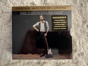 (BRAND NEW SEALED) ERIC CLAPTON JUST ONE NIGHT 24K GOLD MFSL CD SET - Imagen 1 de 2