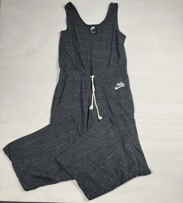 Nike Ropa Deportiva Vintage Cordón Cintura Pierna Ancha Mono Gris Para Mujer’s M Foto 1 de 4