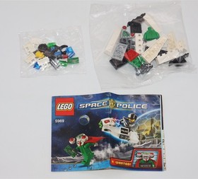 LEGO SPACE POLICE #5969 "SQUIDMAN ESCAPE" - + Manual - 