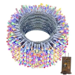  403ft 1000 Stringa Luci LED Esterno Natale 403FT 1000 LED Multicolore - Foto 1 di 7