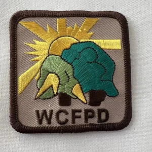 WCFPD Patch - 2,5 x 2,5 Zoll - Back To Nature - Bild 1 von 2