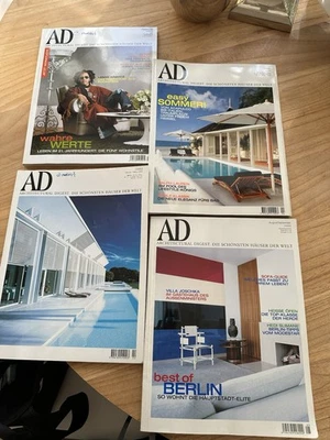 4x AD Zeitschrift Architectural Digest Wohndesign Deco Sil Lenny Kravitz - Bild 1 von 4