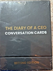 The Diary Of A CEO Conversation Cards Seconda Edizione Nuove Sigillate in Fabbrica - Foto 1 di 2