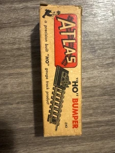 Atlas HO Stoßstange für Schnappgleis - Vintage im Originalkarton - Bild 1 von 3