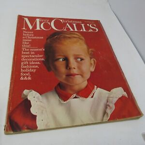 Vintage magazine McCalls Christmas Magazine Dec 1962 MCM