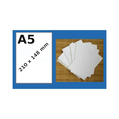 Etiketten selbstklebend 210 x 148 mm A5 Klebeetiketten Versandetikett weiß